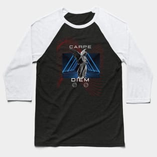 black modern streetwear carpe diem Baseball T-Shirt